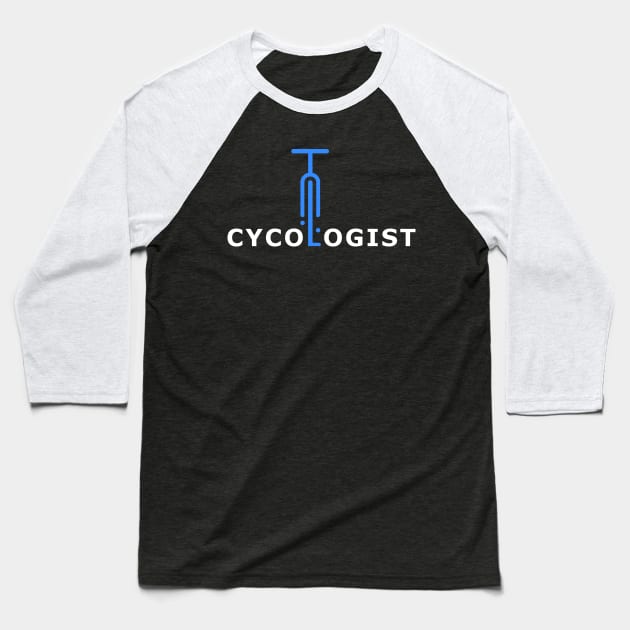 Road Bike Cycologist Baseball T-Shirt by TriHarder12